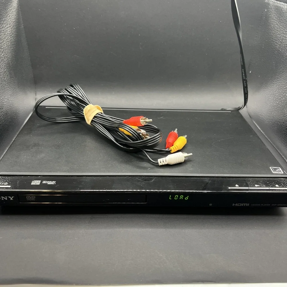 SONY UPSCALING SINGLE DISC SLIM‎ DVD PLAYER DVP-SR500H NO REMOTE - TESTED